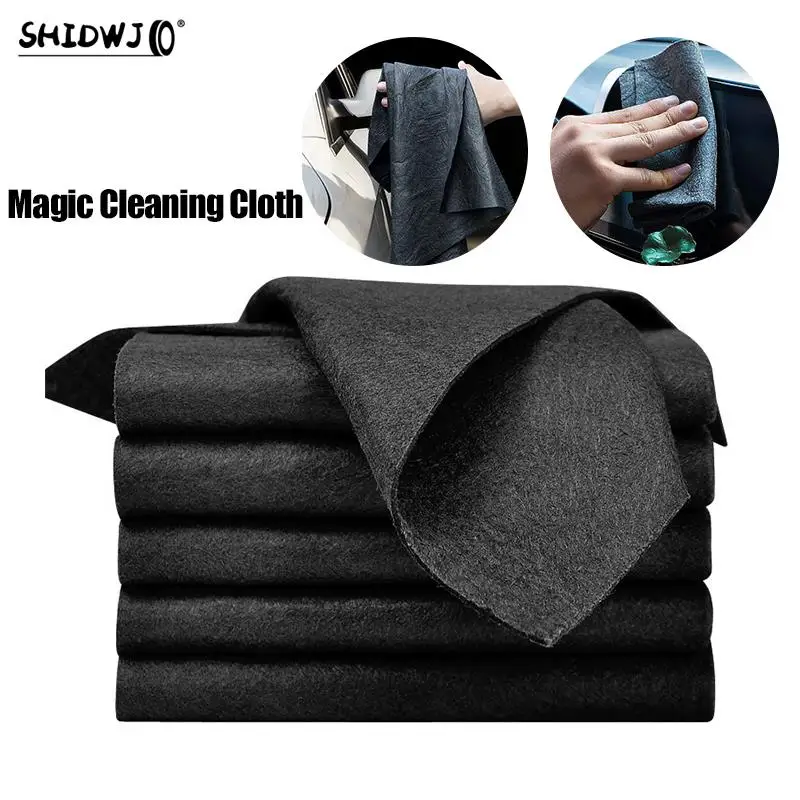 Multifunctional Thickened Magic Cleaning Cloth Microfiber Surface Instant Polishing Cleaning Cloth For Glass Windows Mirrors