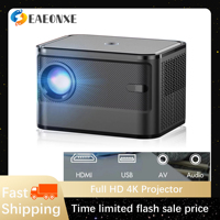 Portable Projector Support Android IOS Projection Screen HD 1080P 4K Home Smart TV 6500 Lumen 1080*720P Projector