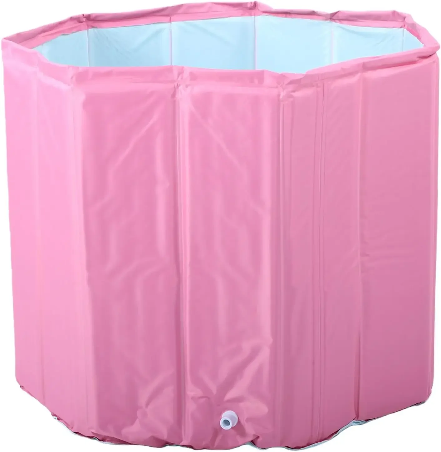 

Portable Foldable Adult Bathtub PVC Soaking Tub For Home Travel