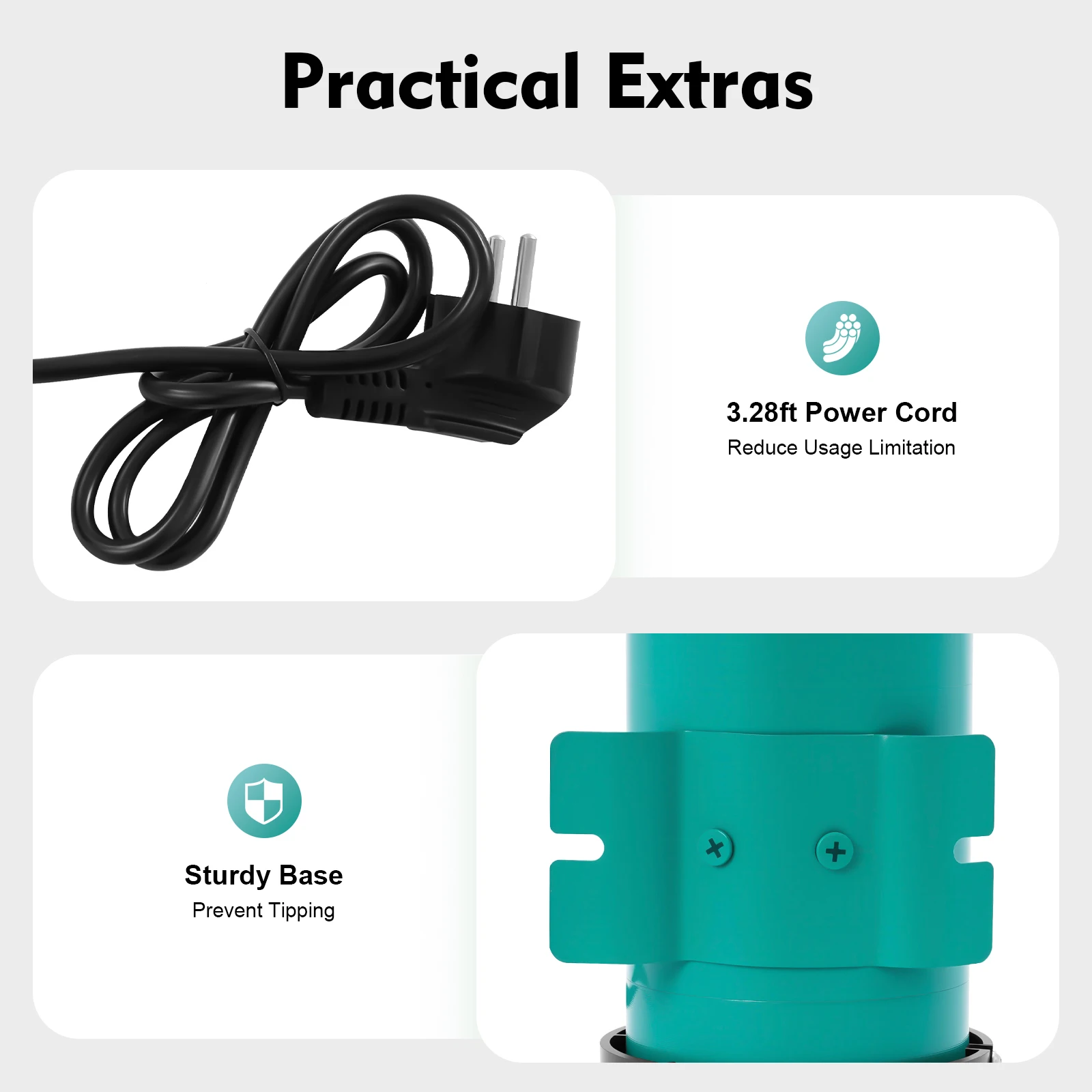 120 W Mini-Wasserpumpe, automatische Druckbeaufschlagung, 6,6 g/min, Druckerhöhungspumpe, elektrische Wassertransferpumpe für Warmwasserbereiter, Duscharmatur – Detail 5