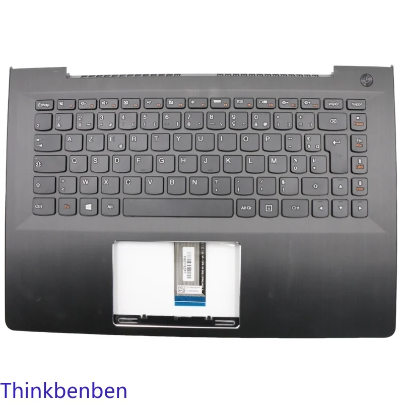 

FR French Black Keyboard Upper Case Palmrest Shell Cover For Lenovo Ideapad 300S 500S 14 14ISK U41 S41 5CB0J33040