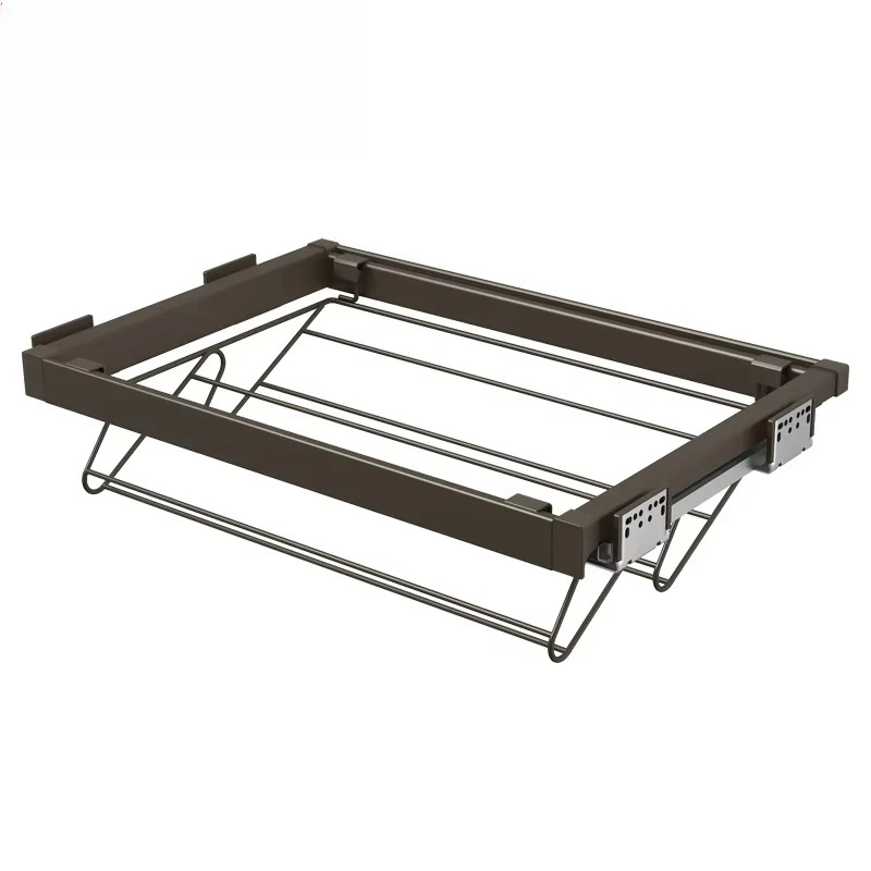 

Modern Wardrobe Hardware Soft Close Shoe Rack Pull Out Wardrobe Storage