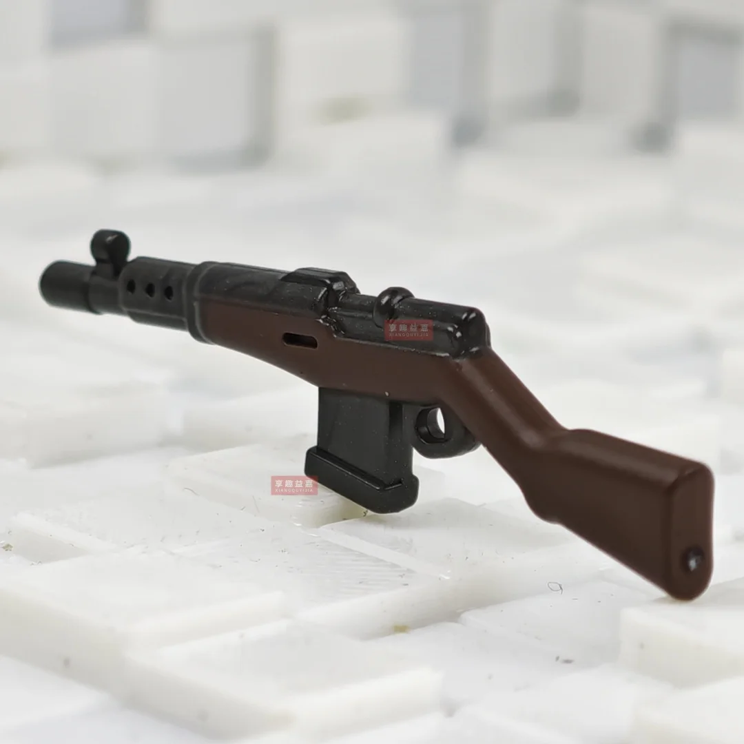 Military WW2 Guns Soldier MOC SWAT City Playmobil Mini Action Figures Army Police German 98K Parts Building Bricks Toys - view 4