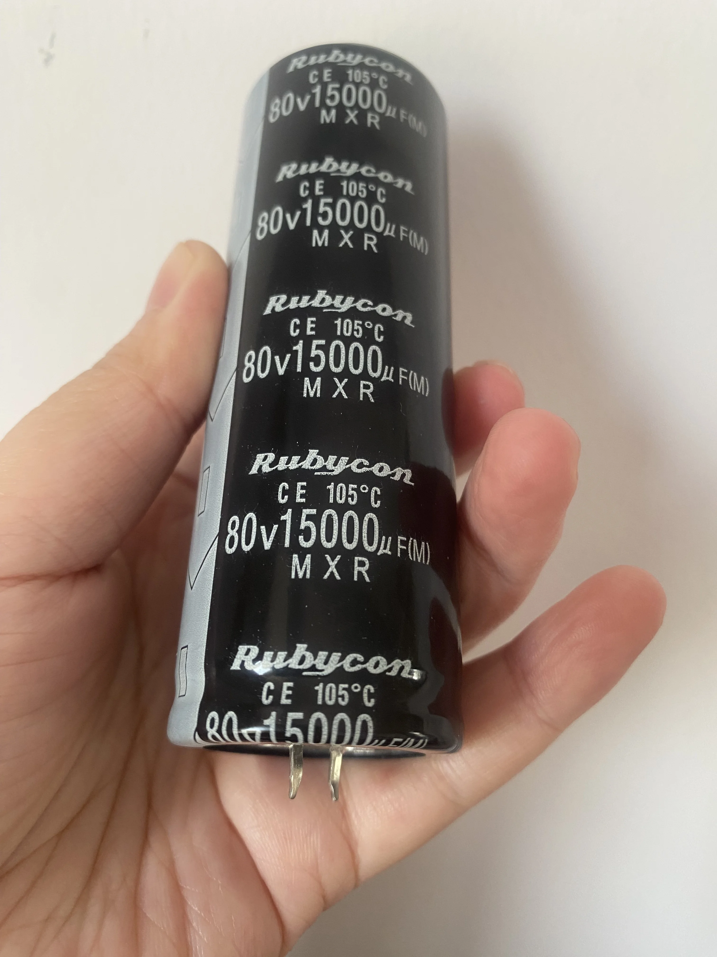 

1pcs Original new 15000UF 80V Japan Rubycon Electrolytic Capacitor 35*100