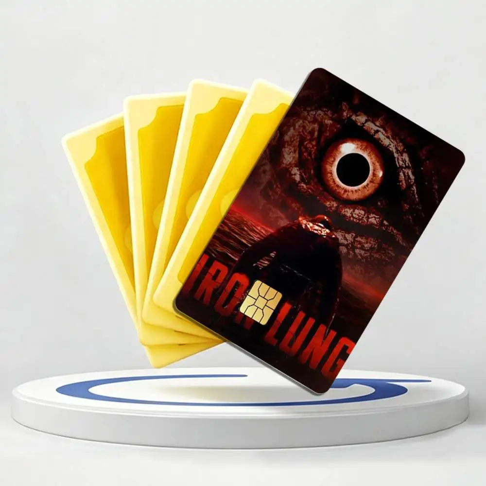 Cosmic-Horror FiLM I-Iron LungS Card Stickers for Bank Access Protective Waterproof Film Cover Sticker Gift