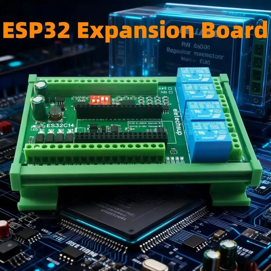 

RS485 2AO 2AI 4DI 4DO ESP32 Многофункциональная плата расширения Modbus Wi-Fi Релейный модуль для Arduino WEB MQTT Ethernet Network Http