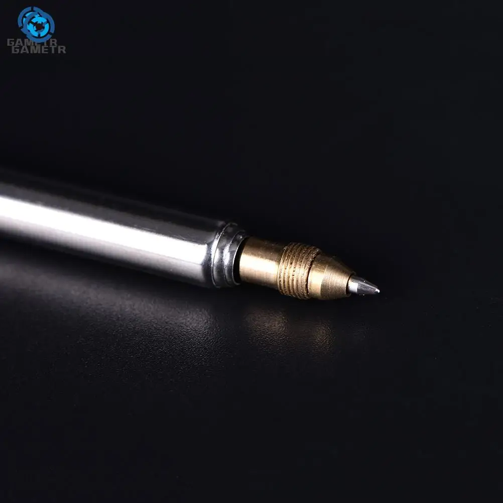 1PC Pointer Pen Instrument Baton Stainless Steel Telescopic Magic Ballpoint Pen Kindergarten Teacher Education Supply