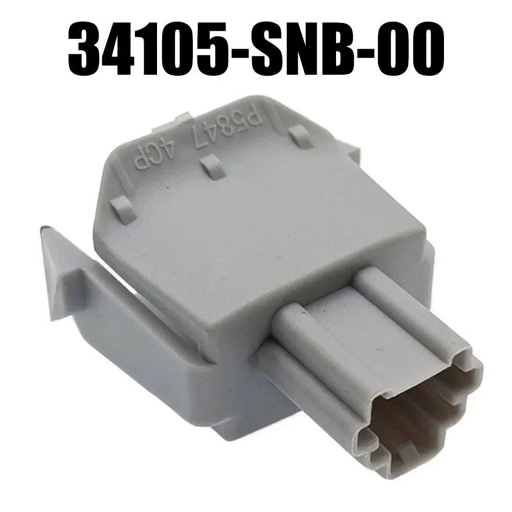 1pcs License Plate Light Socket 34105-SNB-003 For Honda For Accord 2008-2017 34105-SNB-003 ABS Gray Rear License Plate Lamp Base