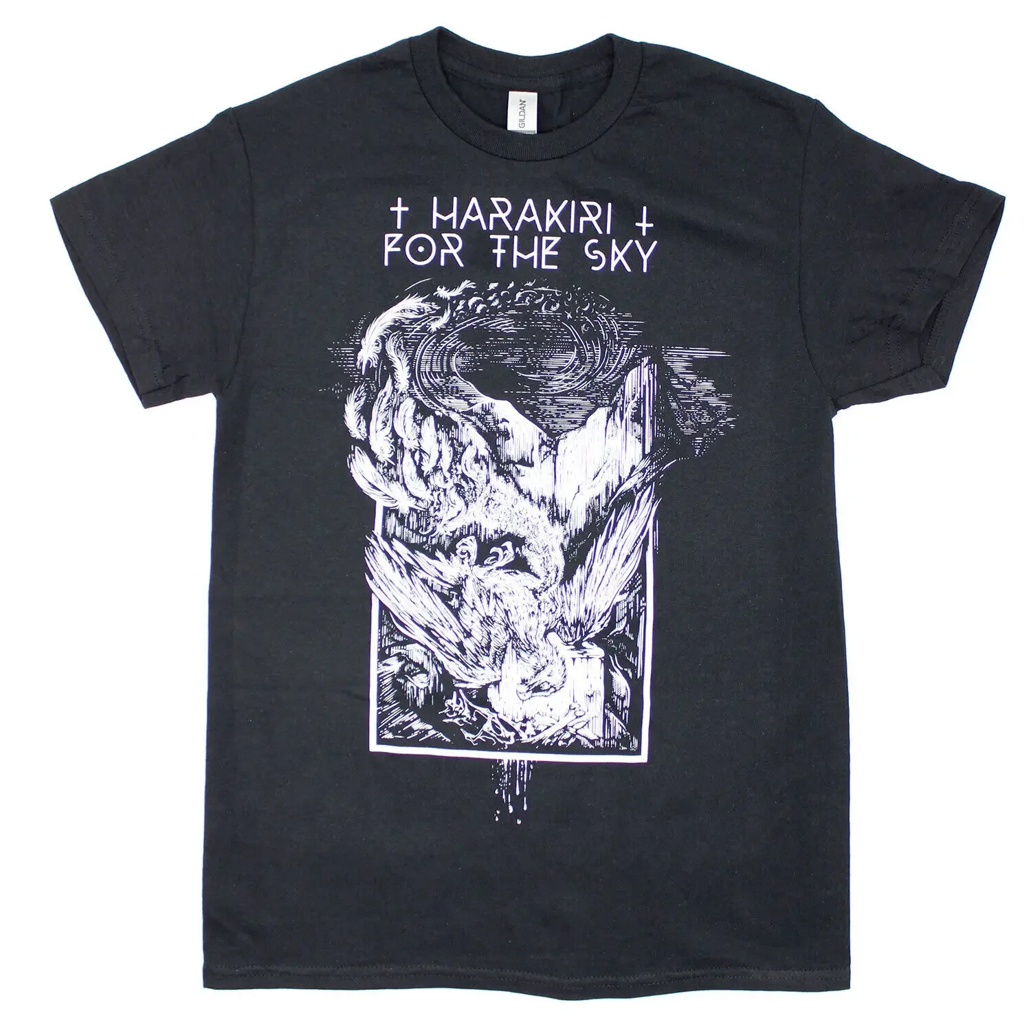 Men'S Harakiri For The Sky Dead Vulture T Shirt X Large Black