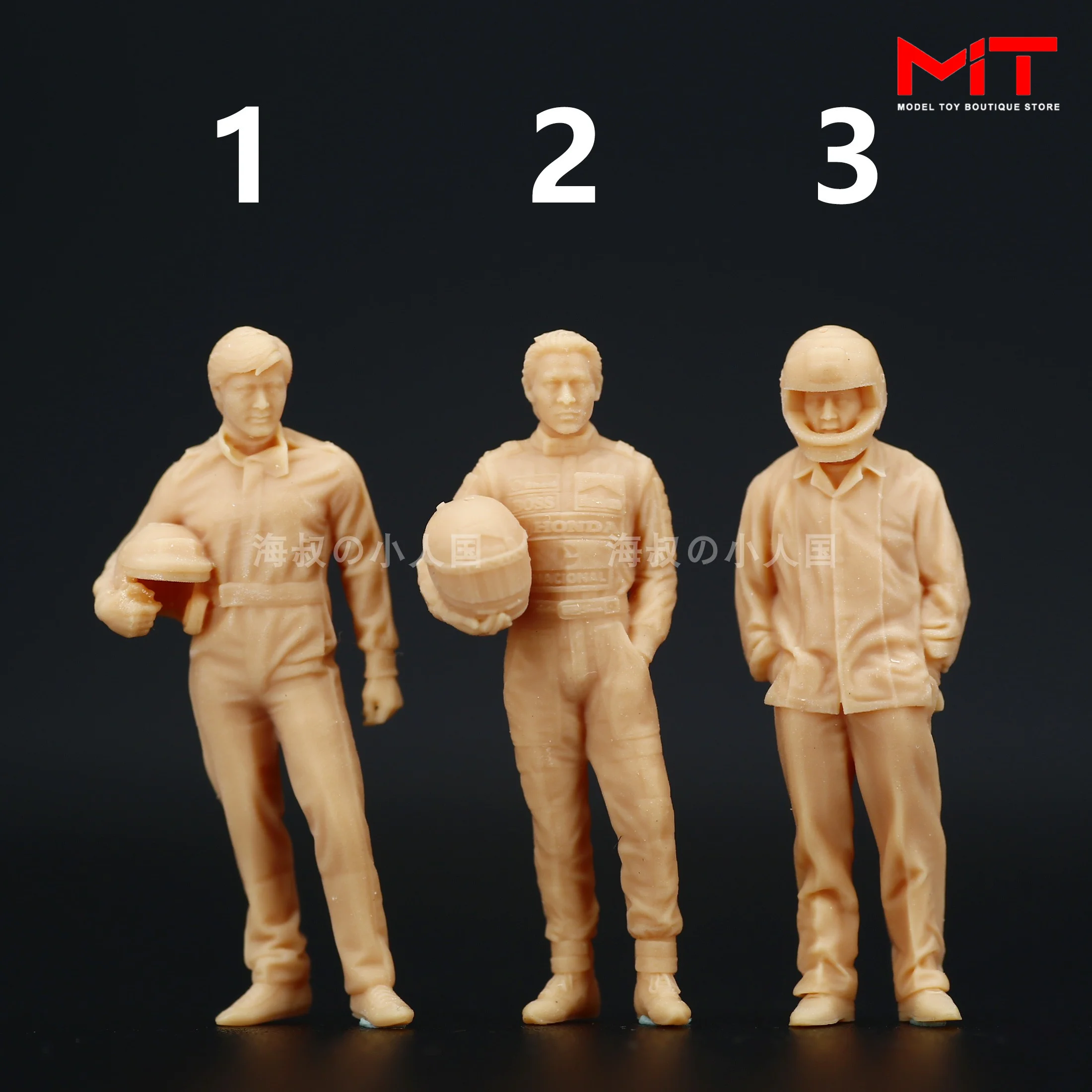 

1/87 1/64 1/43 A191 L336 Motorcycle Racing Driver Actor Miniatures Male Figures Diorama Sand Table Scene Props Model Decor Toys