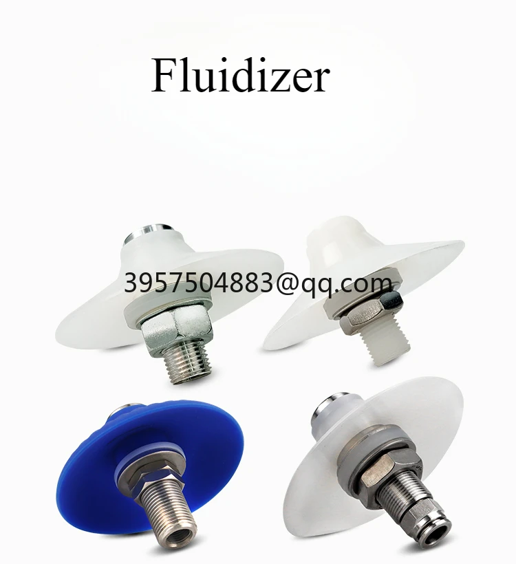 Fluidizer Arch Breaking Aid Flow Air Disc DL15 Aid Flow Down Feeder Device Stainless Steel Silicone Gas Bowl Silo Fluidizer