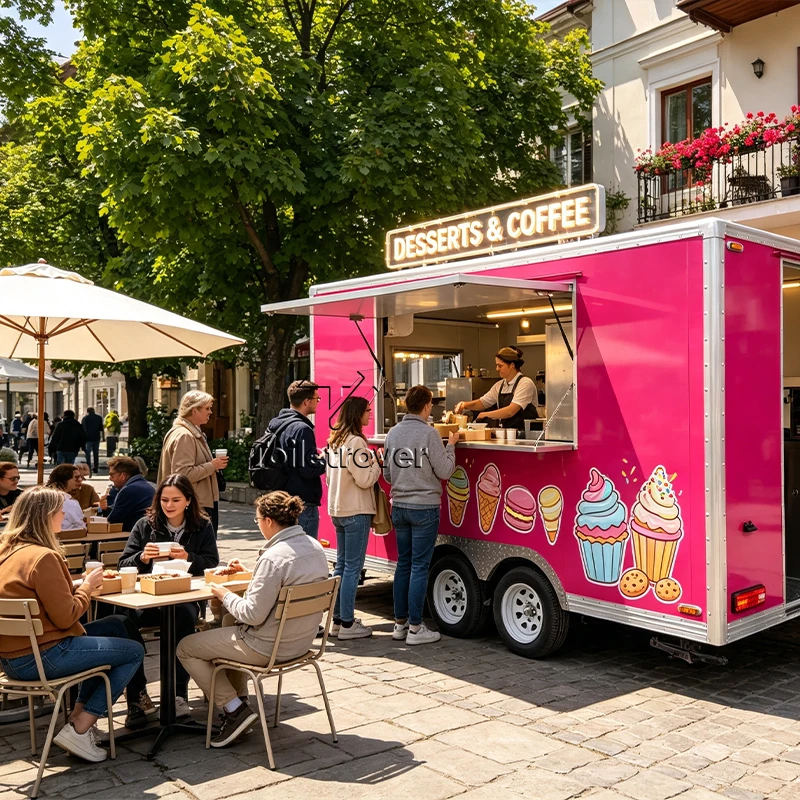 Remorque alimentaire entièreme - Outdoor Coffee Equipment avis et prix