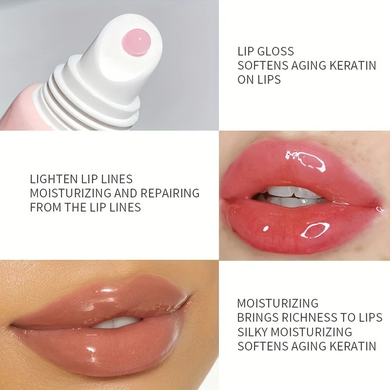 Weiche Tube-Lippenmaske und Balsam, tägliche nährende Behandlung mit Vitamin E zur Entfernung schuppiger Lippen und zum Schutz der Feuchtigkeit, Schönheit