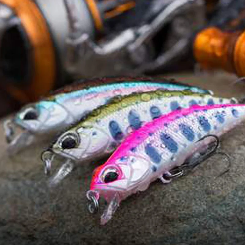 1PCS  Minnow Lure3.8cm 3.2g Minnow Fishing Lure Artificial Jerkbait Quality Hooks Wobbler Crankbait Fishing Lure Tackle