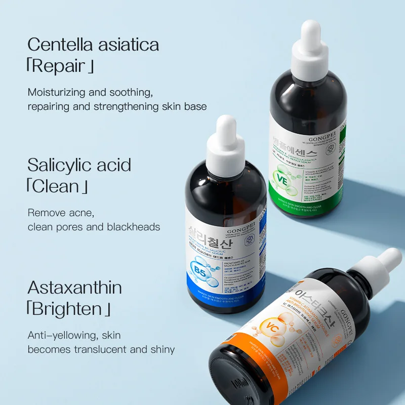 100 مللي GONGPEI فيتامين C مصل تبييض ترطيب المضادة للتجاعيد حمض الساليسيليك مكافحة حب الشباب الوجه جوهر الكورية جهاز العناية بالوجه #5