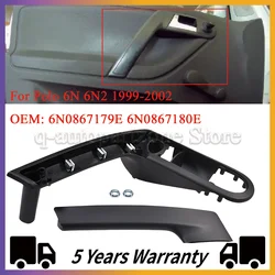 Car Interior Door Handle With Retaining Cover Front Left Right For VW POLO 6N 6N2 6N0867179E 6N0867180E 6N0867197B 6N0867198B