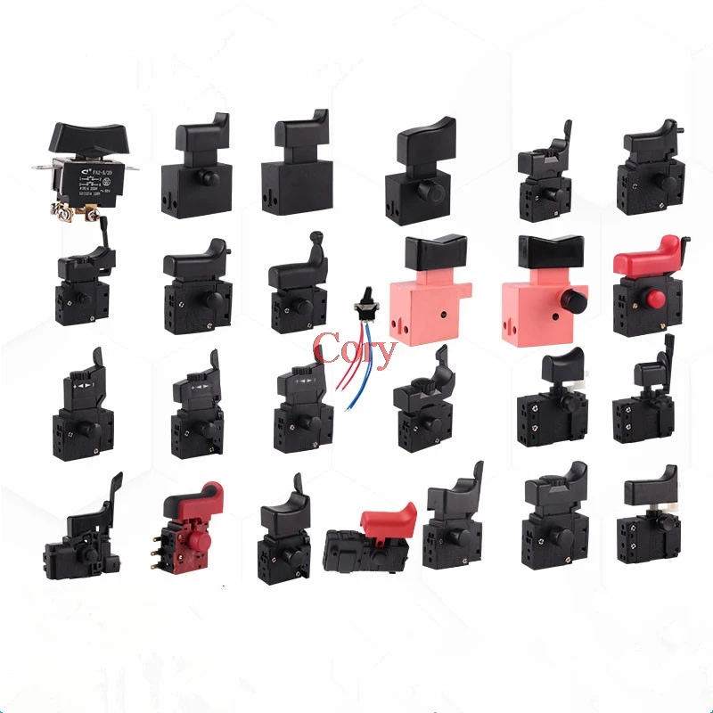 1PC Suitable for all kinds of high power hand drill switch 10 13 16 electric hand drill
