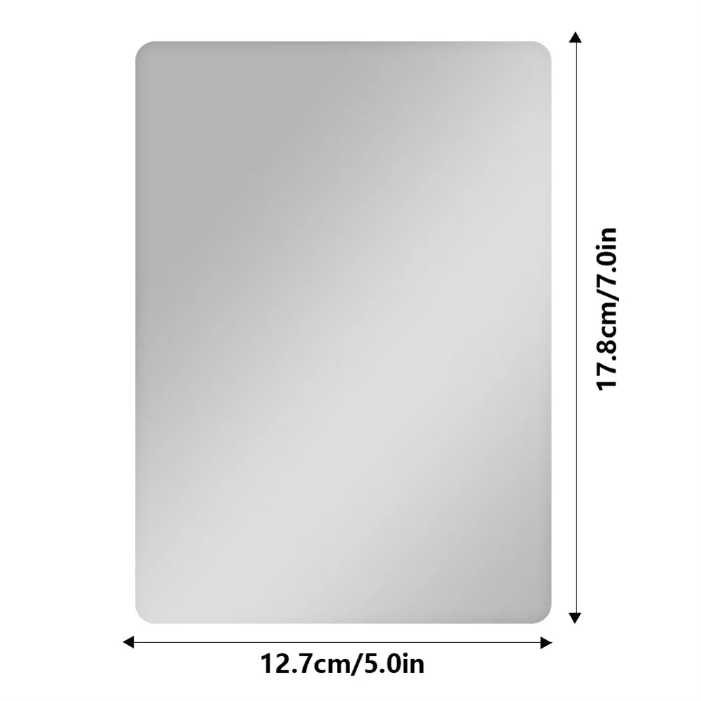 For Dorms For Kitchens School Locker Mirror Magnetic Locker Mirror Kitchen 12.7x17.8cm Secure Magnetic Mounting