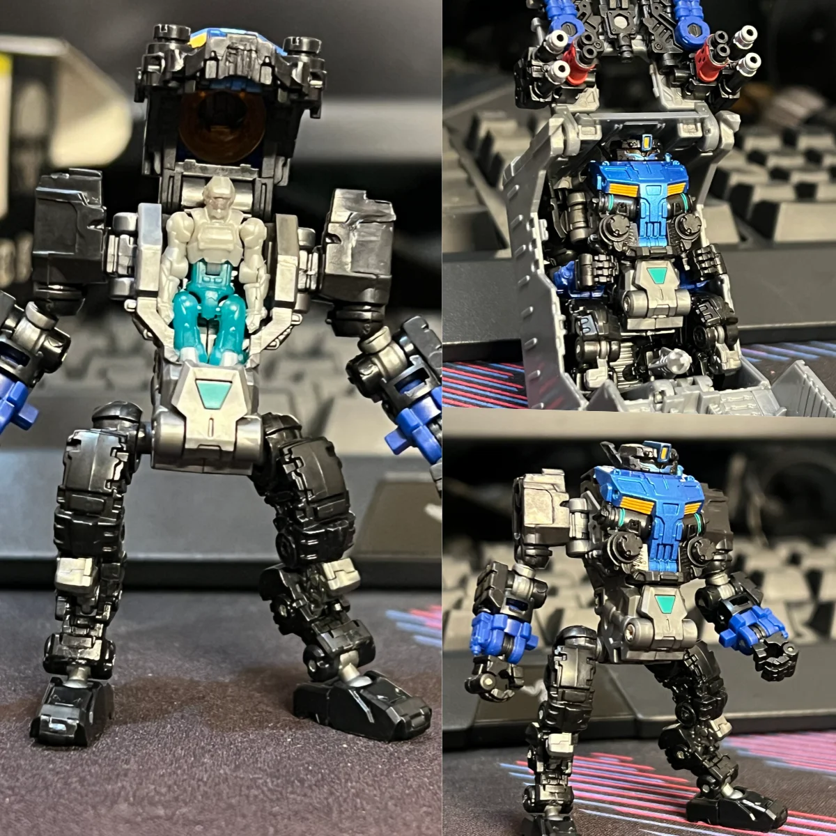 

Mft Collectible Diaclone Set - Da70 Night Assault & Da39 ε-Type Articulated Mecha