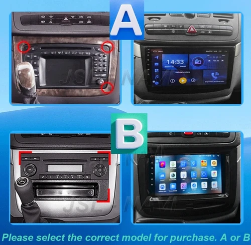 Imagen 2 del producto Radio de coche Android 15 para mercedes-benz Vito 2 Viano 2 W639 2003 - 2015 reproductor de vídeo Multimedia navegación estéreo GPS