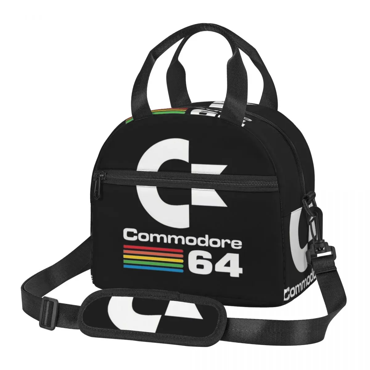 

Термосумка для обедов Commodore 64 для женщин и детей, герметичные контейнеры для еды, термосумка для обедов