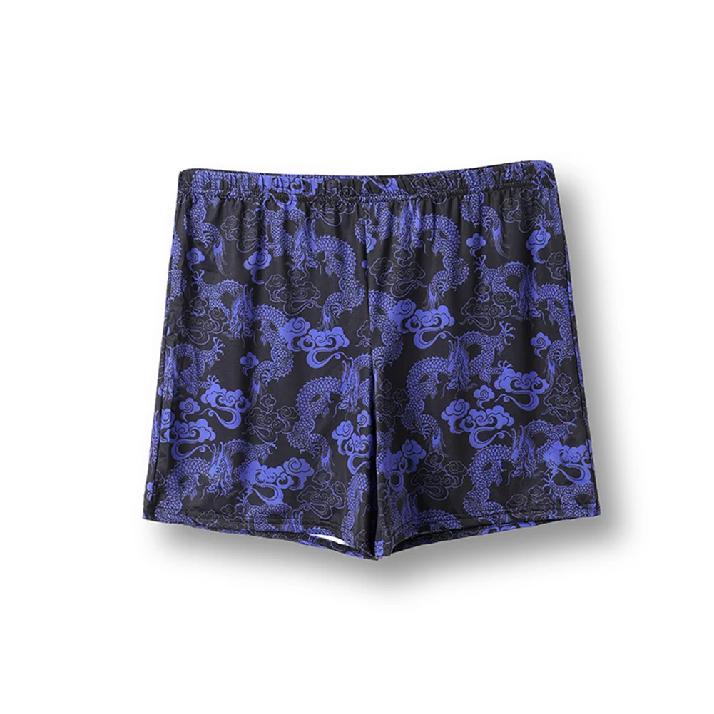 

Men's Summer Boxer Shorts Underwear For Man Lingerie Ultra Hot Panties Dragon Printing Trunks Underpants Calcinha Men's Clothing