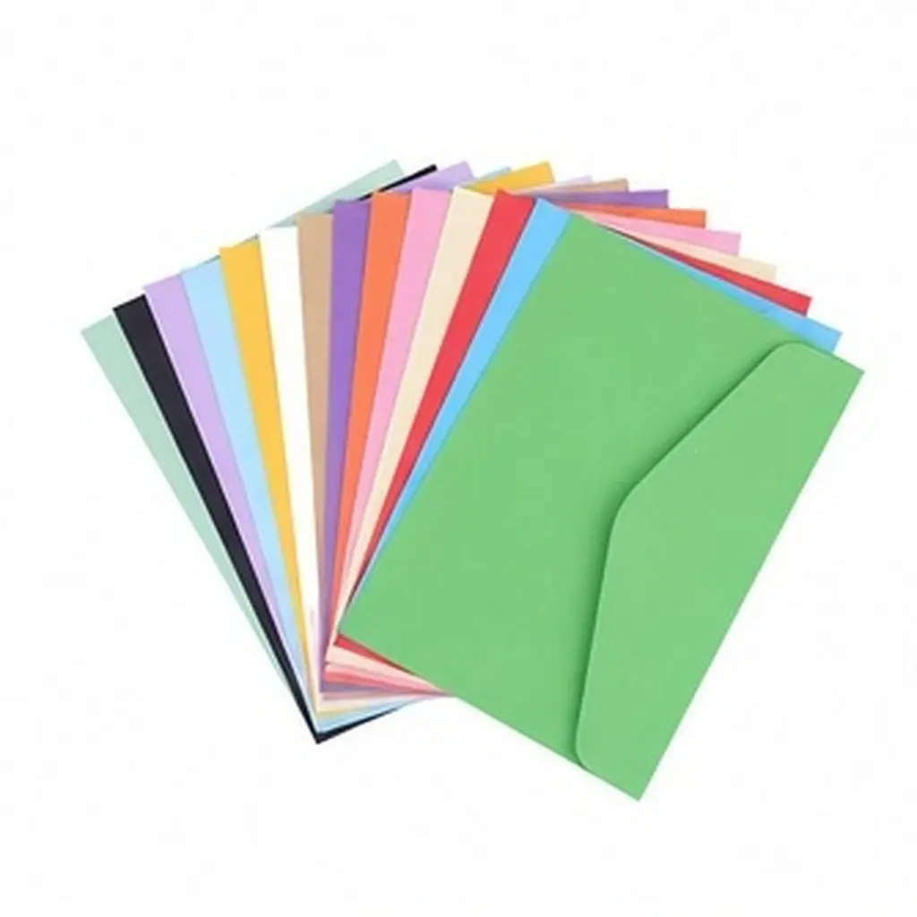 70Pcs Mini Envelopes Simple Design Blank Writing Surface Premium Paper Foldable Storage Pouches for Gift Cards Checks Stamps Eco