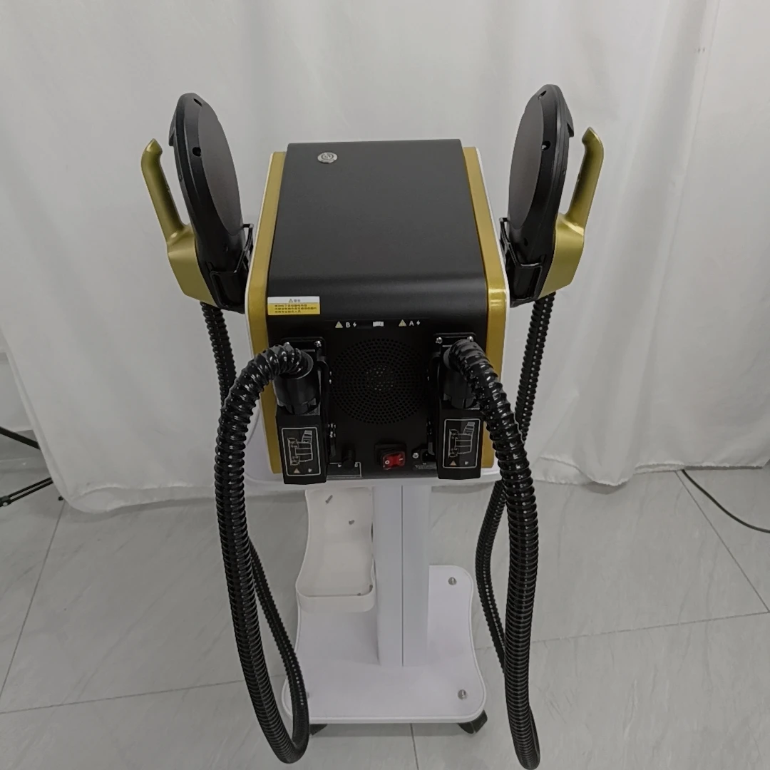 EMS MYOslim Portable Electromagnetic Slimming Machine - Muscle Stimulate Fat Removal Body Build EMS Device for Home Fitness