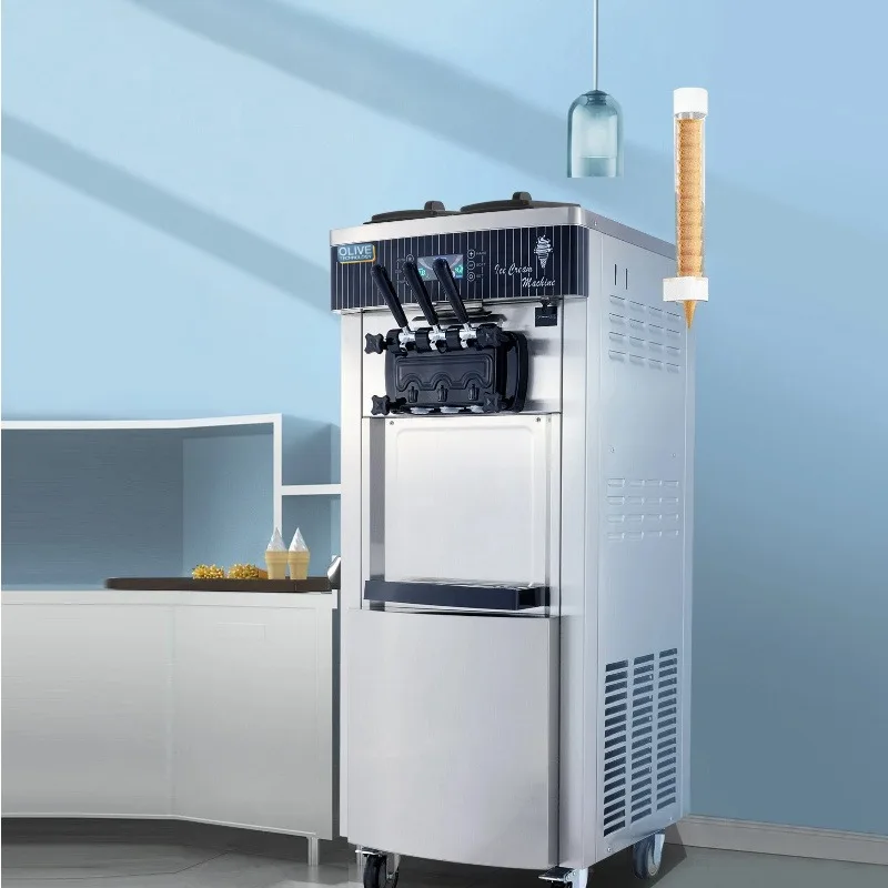 

Economic Commercial Automatic Tabletop Soft Ice Cream Maker Machine Ice Cream Filling Machine