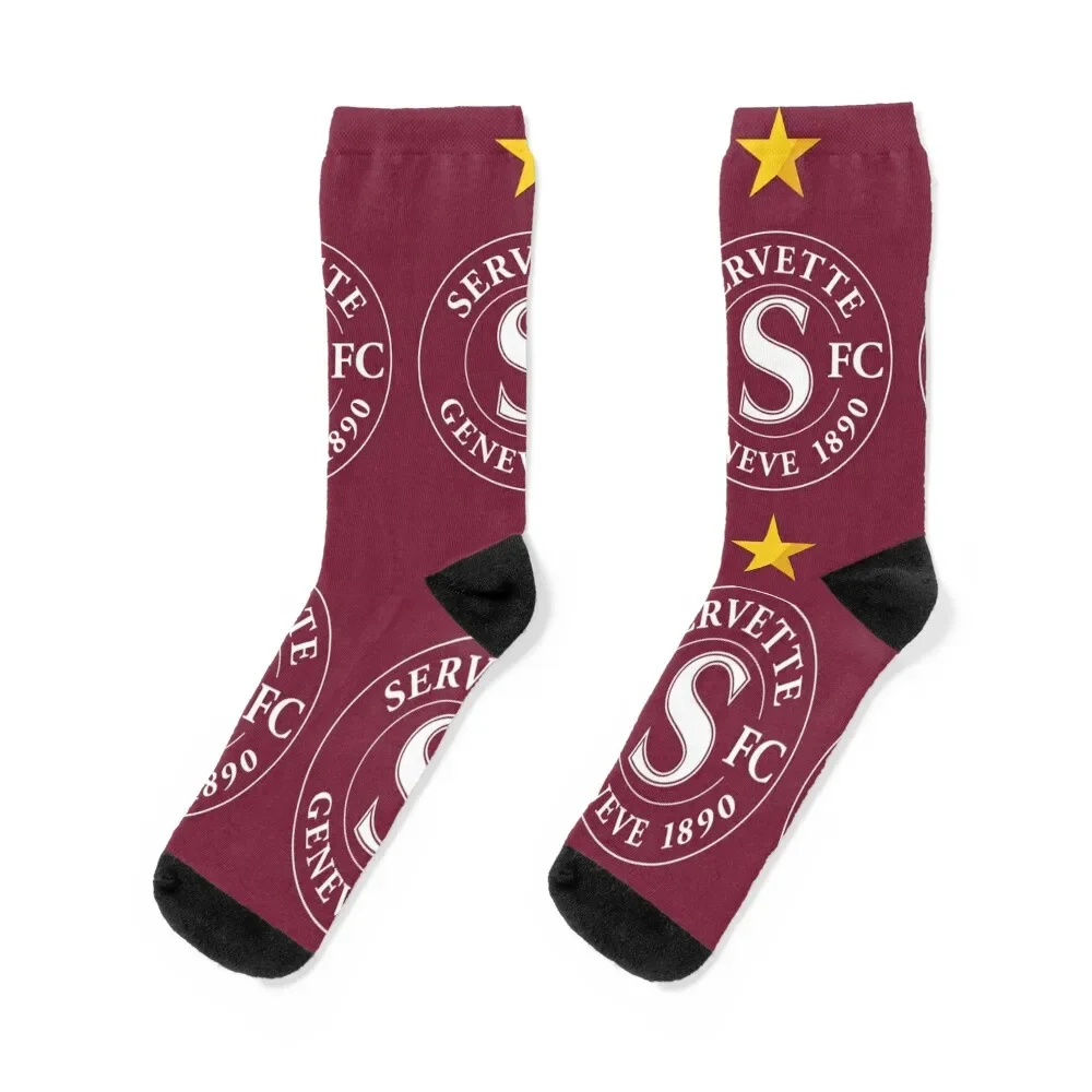 

Servette Geneve 1890 Socks short Men's anti-slip valentine gift ideas Mens Socks Women's