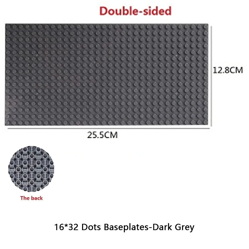 16 × 32 ベースプレート DIY 組み立てビルディングブロックベースプレート 16*32 クラシックビルディングブロックベースボードシングル両面ベースプレート