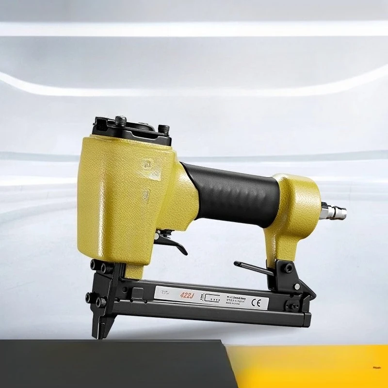 Pneumatic nail gun 422J size nail gun, pneumatic door type gun u type 413 air gun