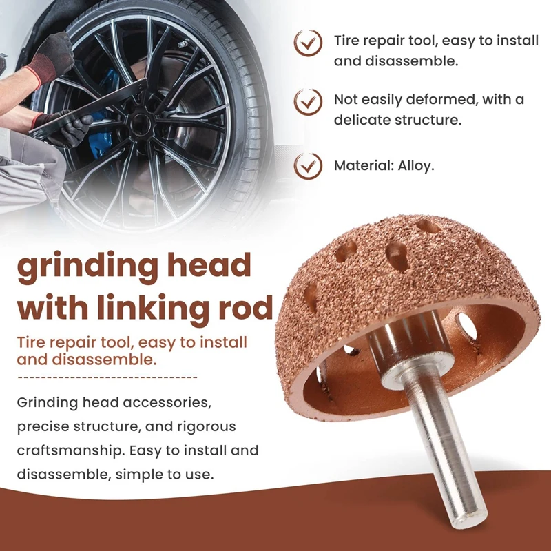 ABPP-Набор для ремонта шин Чаша из вольфрамовой стали Шлифовальный круг Шлифовальная головка шлифовального станка