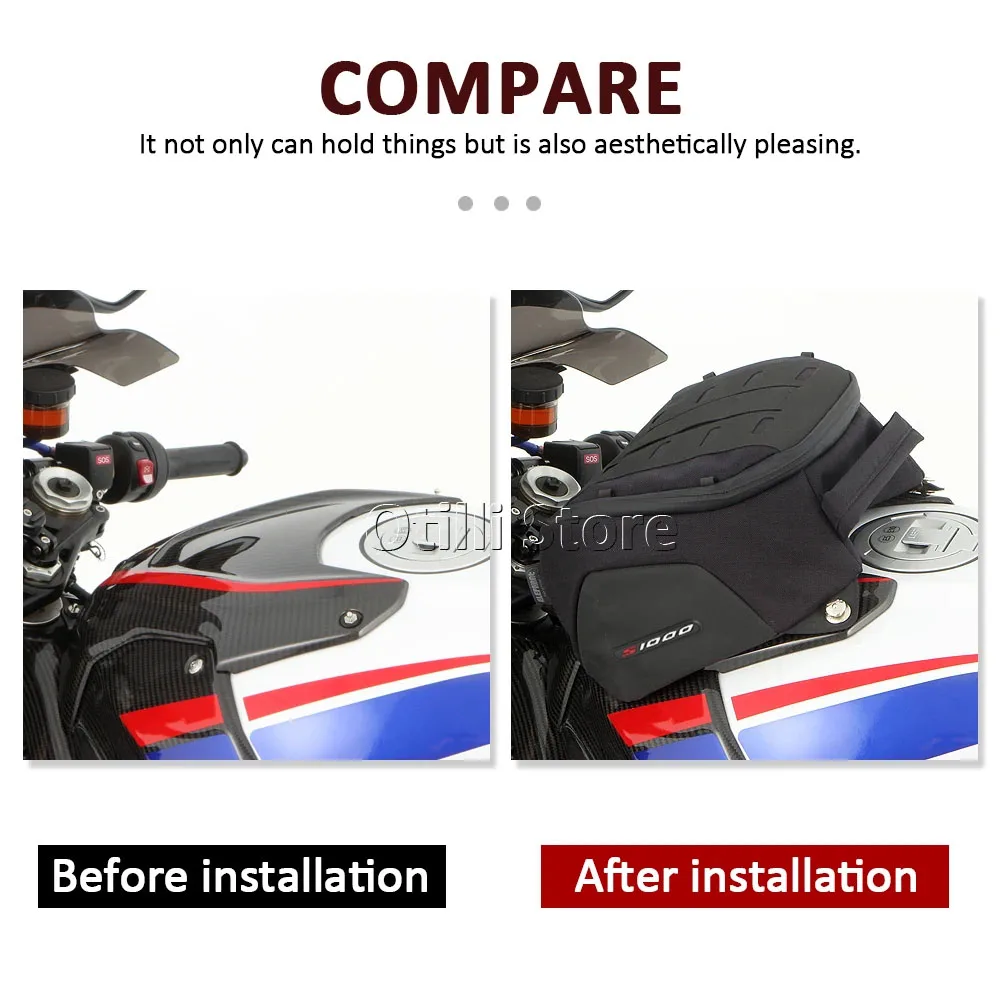 Black Fuel Tank Bag s1000rr S 1000 RR 2019-2025 NEW Motorcycle Accessories Luggage Storage Sport Bag For BMW S1000RR S1000 RR