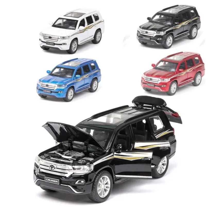 1:32 2019 New Style Toy Car TOYOTA LAND CRUISER Metal Toy Alloy Car Diecasts & Toy Vehicles Car Model Toys For Children