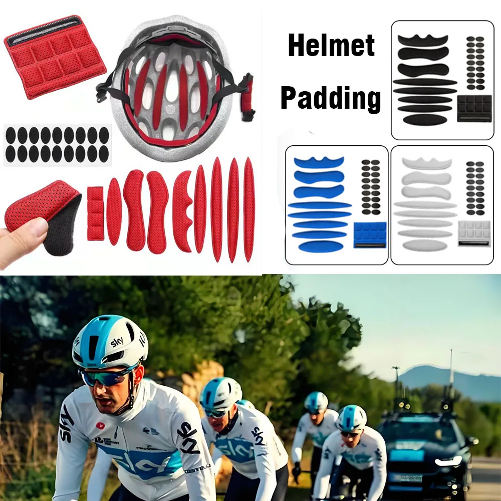 

Motorcycle Bicycle Helmet Padding EVA Foam Sweat-absorbing Shockproof Hot/cold Pressed Helmet Padding Bicycle Helmet Padding