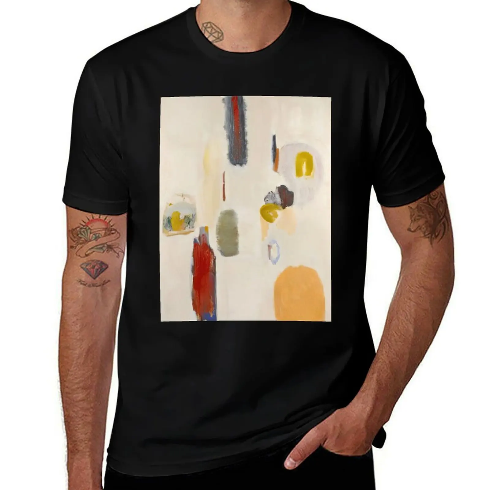 

John Ferren - Ski - 1952 T-Shirt cute tops cotton man t-shirts oversized graphic tee anime shirts men
