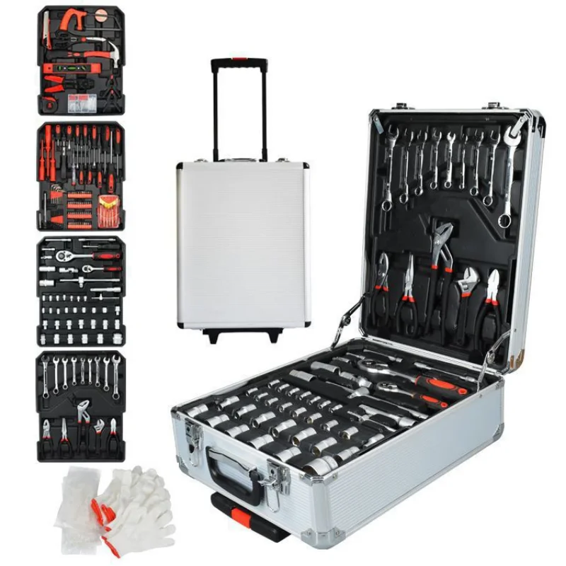 

499 Pcs Tool Set Hand Kit Auto Repair Garden Box Mechanic Automotive Sets For Car Motorcycle Tools