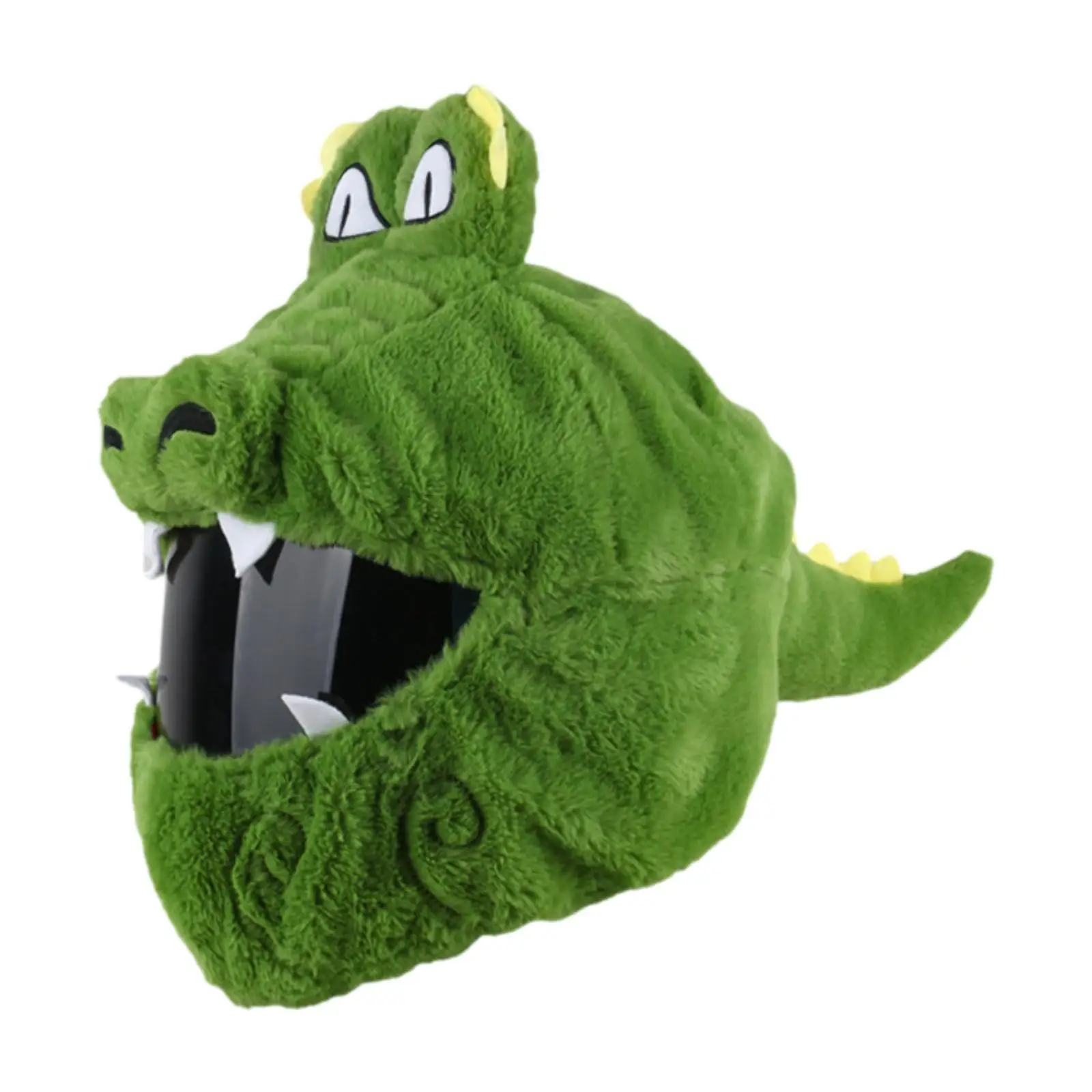 

Motorcycle Helmet Cover Decoration Gifts Plush Eye Catching Helmet Protective Cover