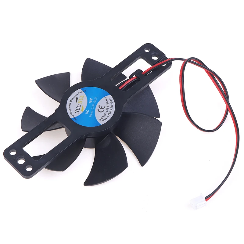 High Quality Black DC 18V 85mm Plastic Brushless Fan Cooling Fan For Induction Cooker Repair Accessories 1pcs