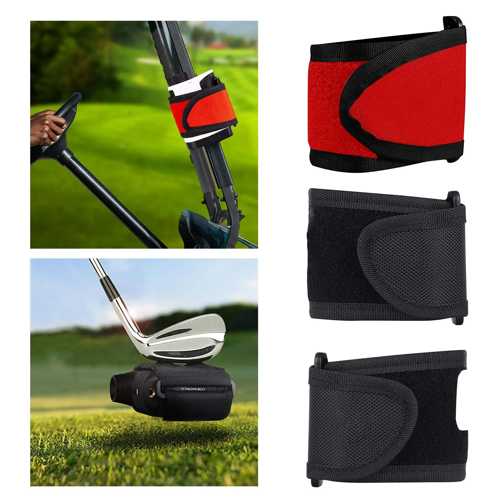 

Golf Rangefinder Strap Magnetic Wrap Mount Mount Stick Case Frame Accessory