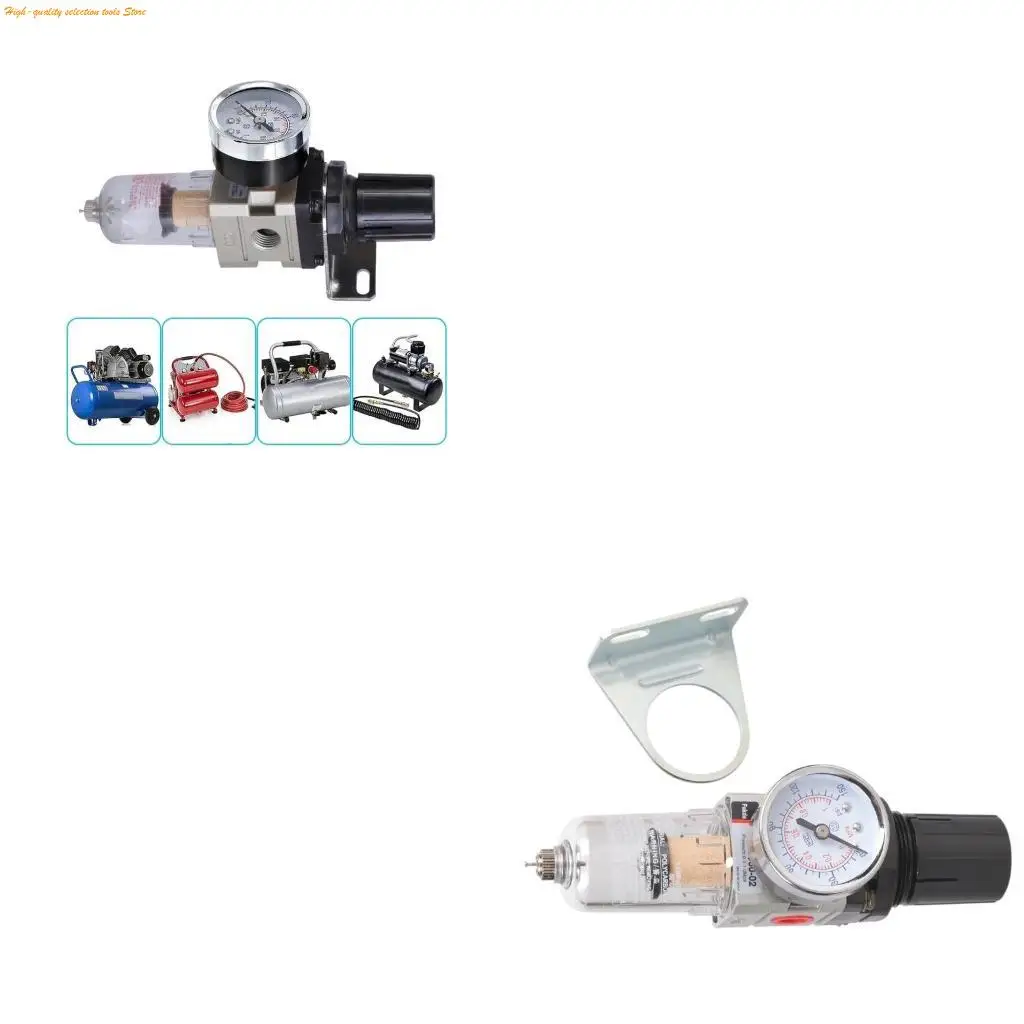 203F Air Tool Compressor Filter Regulator with Pressure Gauges Air Filter Regulator