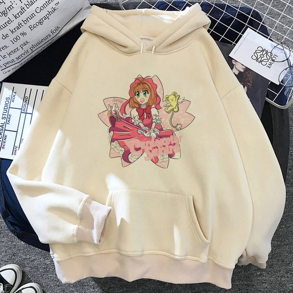 

Cardcaptor Sakura hoodies women graphic vintage Korean style sweater female graphic clothing