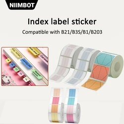 Niimbot Index Label Sticker Compatible With Jinechen B21/ B3S/ B1/ B203