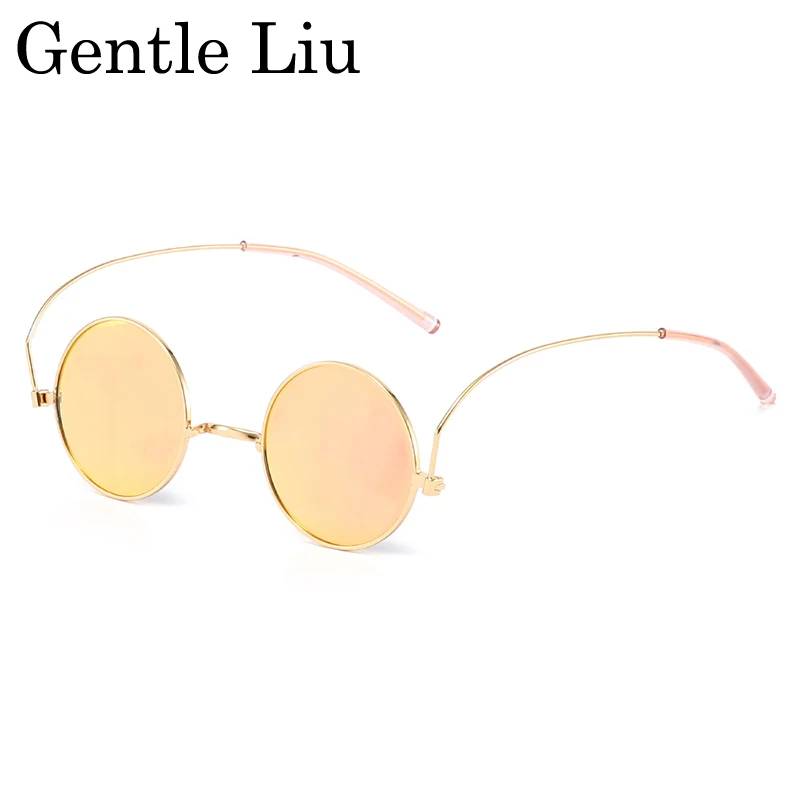 نظارات شمسية كلاسيكية مستديرة Steampunk للرجال 2025 ماركة فاخرة بإطار معدني فاسق نظارات خارجية للرجال موضة UV400 ظلال #5