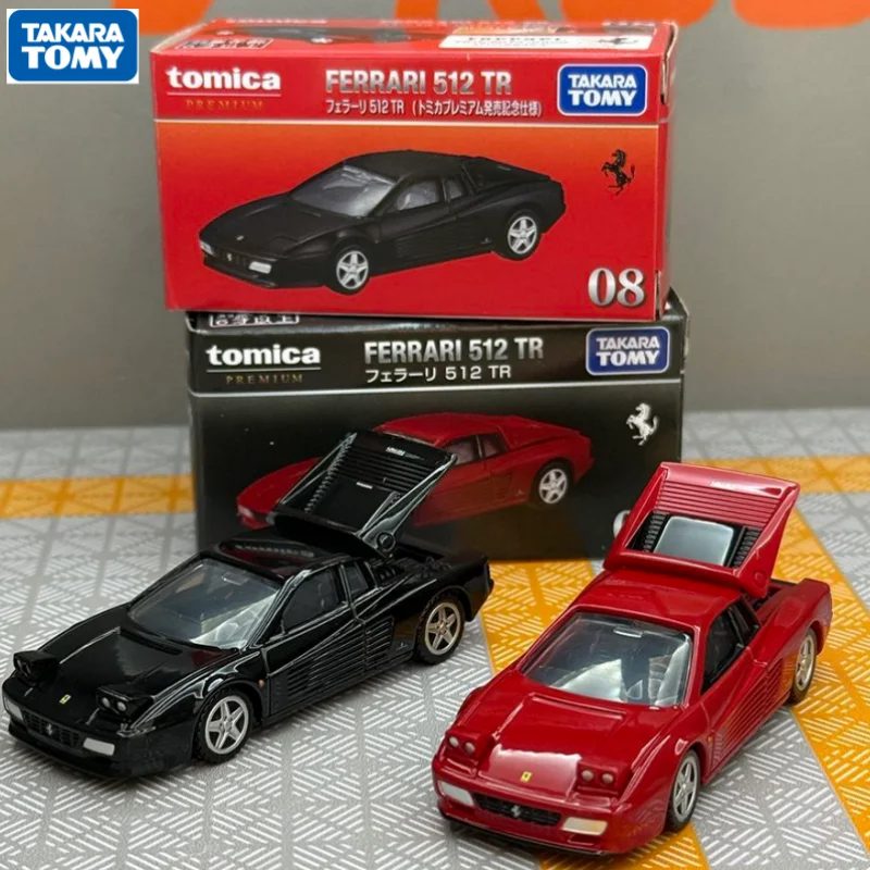 

Takara Tomy Tomica Tp08 Ferrari Mini Car Cars 512tr Hot Pop 1:64 Car Alloy Toys Vehicle Diecast Metal Model Birthday Gifts