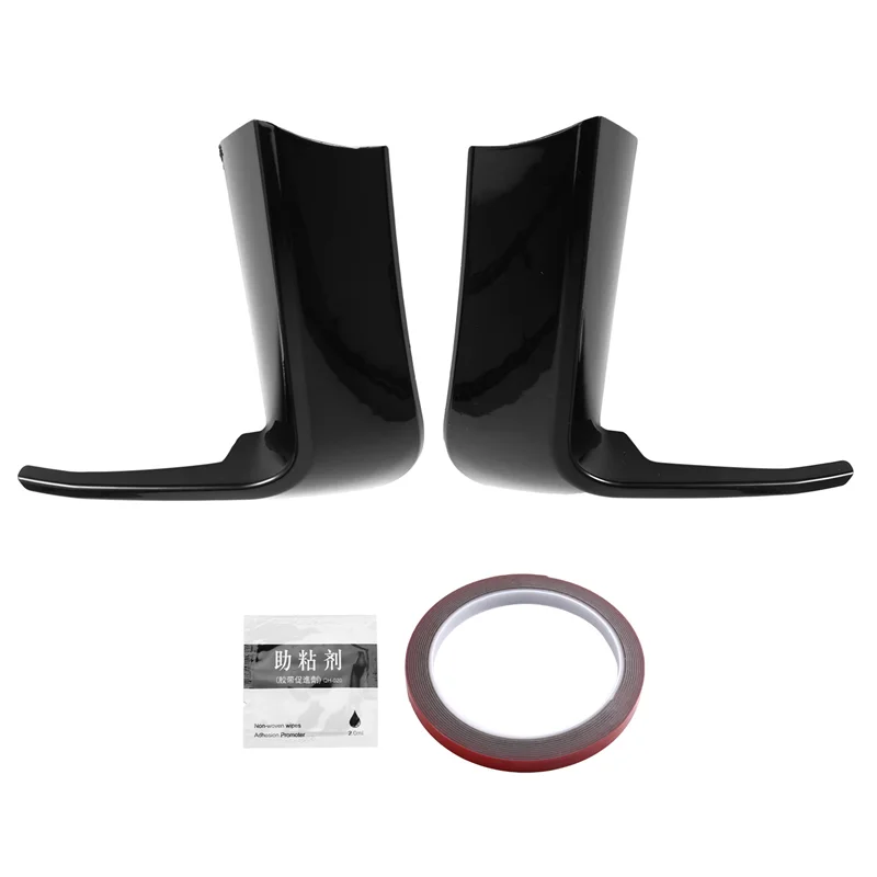 

For BMW F80 F82 F83 M3 2014-2019 Rear Bumper Lip Spoiler Splitters 2Pcs Car Styling Splitter Flap Cupwings LHD