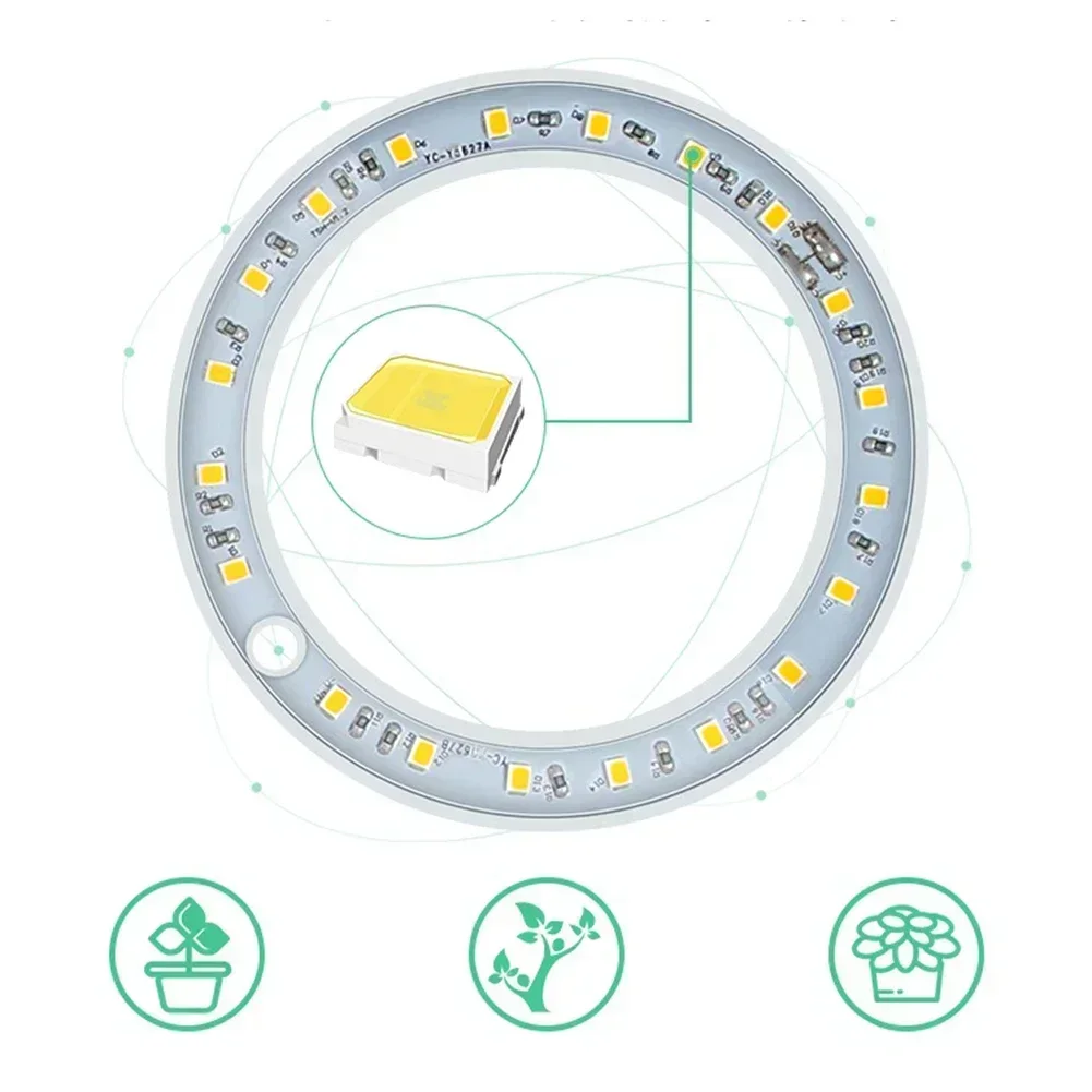 Dimming And Timing Switches Full Spectrum Effective Light Source Intelligent Remote Control Timing And Adjust The Brightness