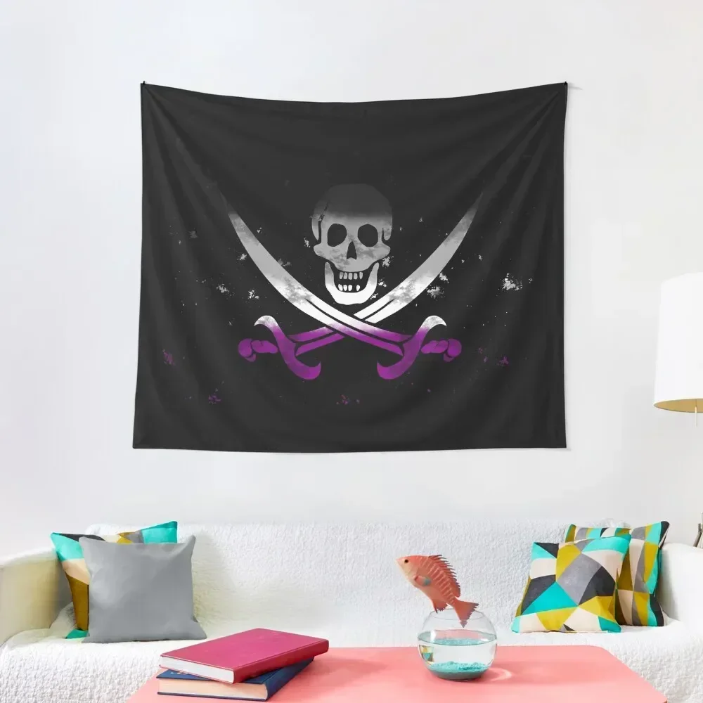 

Asexual Pirate Flag Tapestry Wall Coverings Hanging Wall Bedroom Deco Tapestry