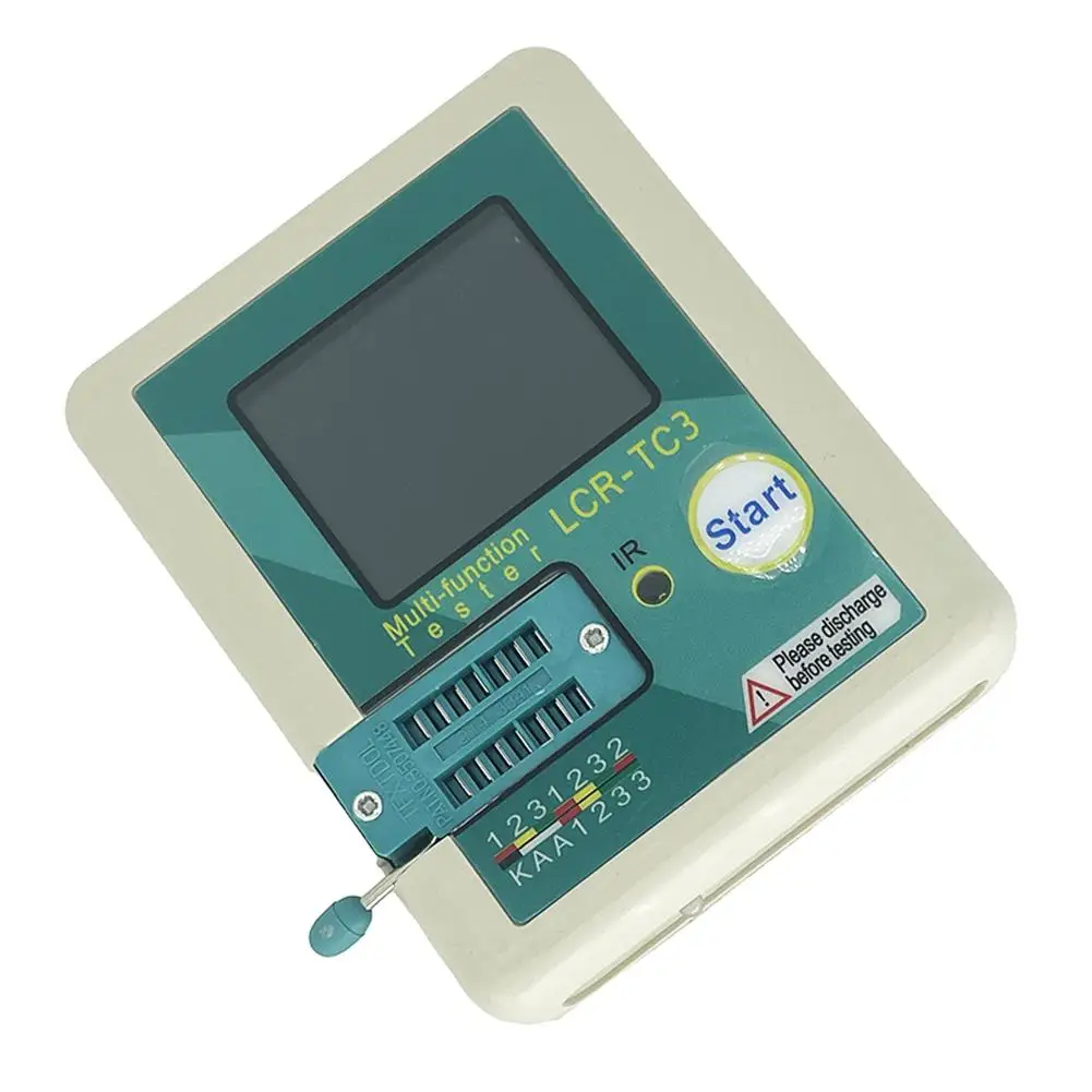 Portable Transistor Tester TC3 Automatic Self test Function with Rechargeable Lithium Ion Battery for Easy Use